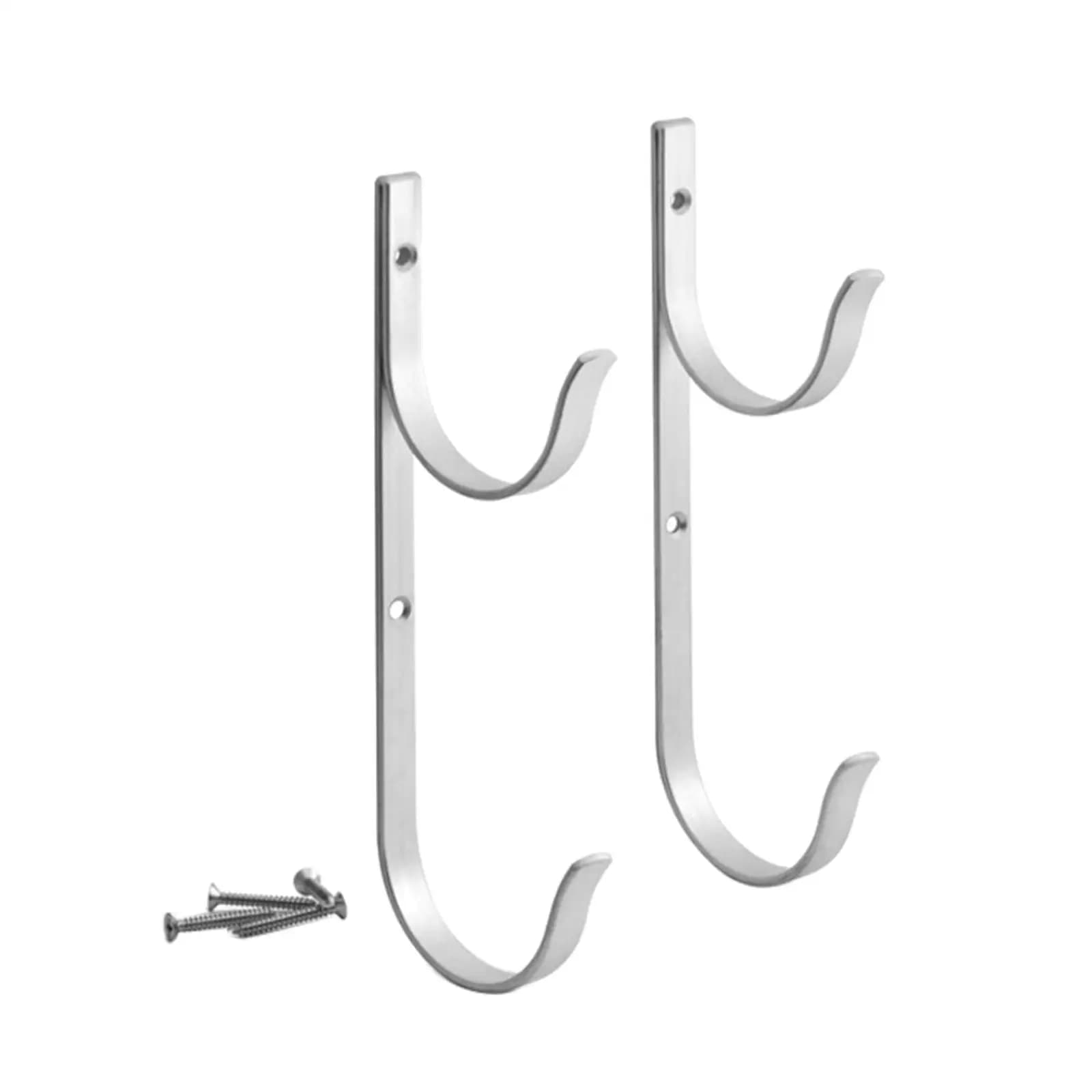 2 pieces pole hook for swimming pool racks vacuum tube brushes garden tools accessories