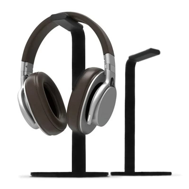 Universal Metal Holder for Desk Display & Storage, Aluminum H - Shape Headphone Stand