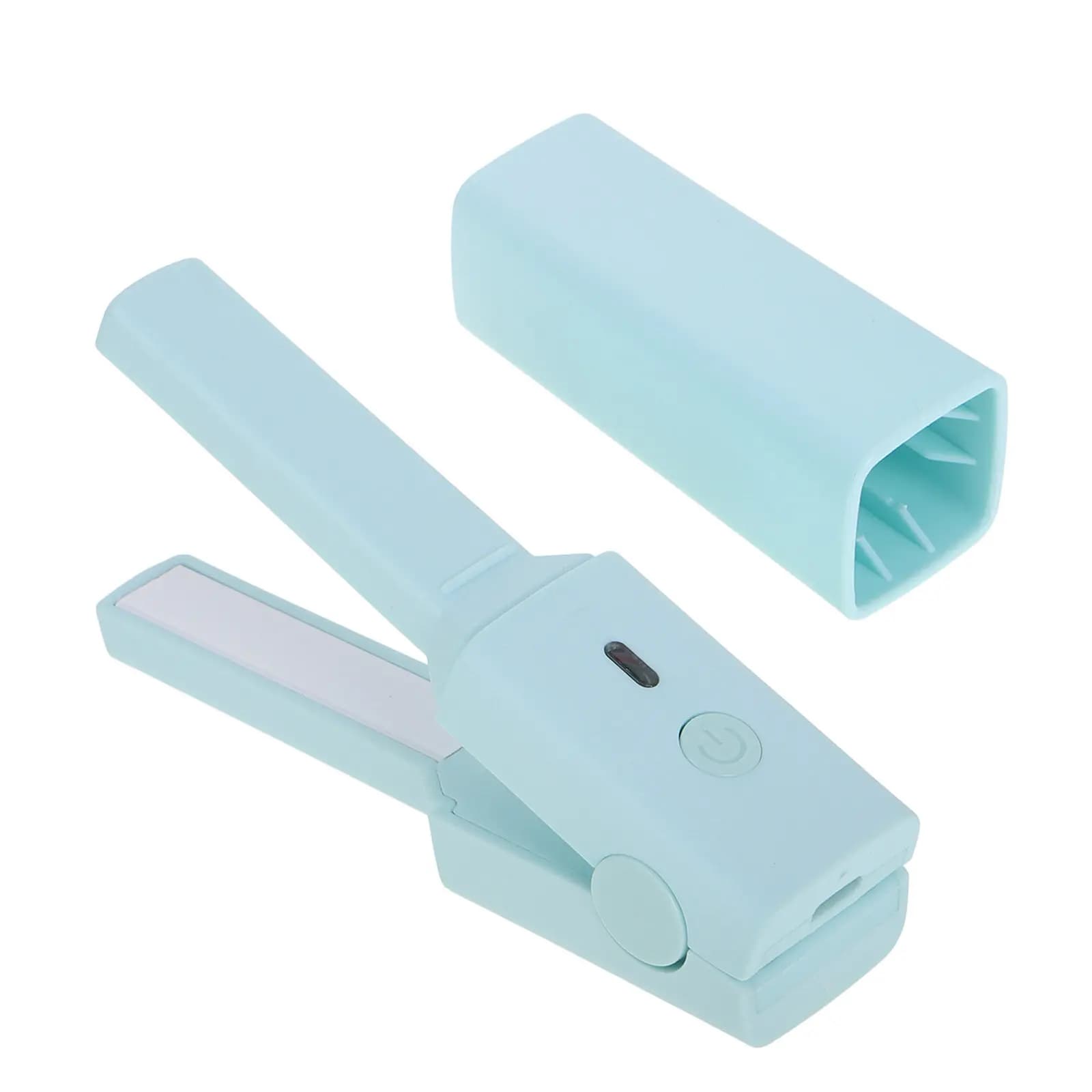 Piastra per Capelli Ricaricabile USB con Funzione Arricciacapelli, Strumento Portatile Mini per Acconciature Veloci su Capelli Corti, Ideale per Viaggi