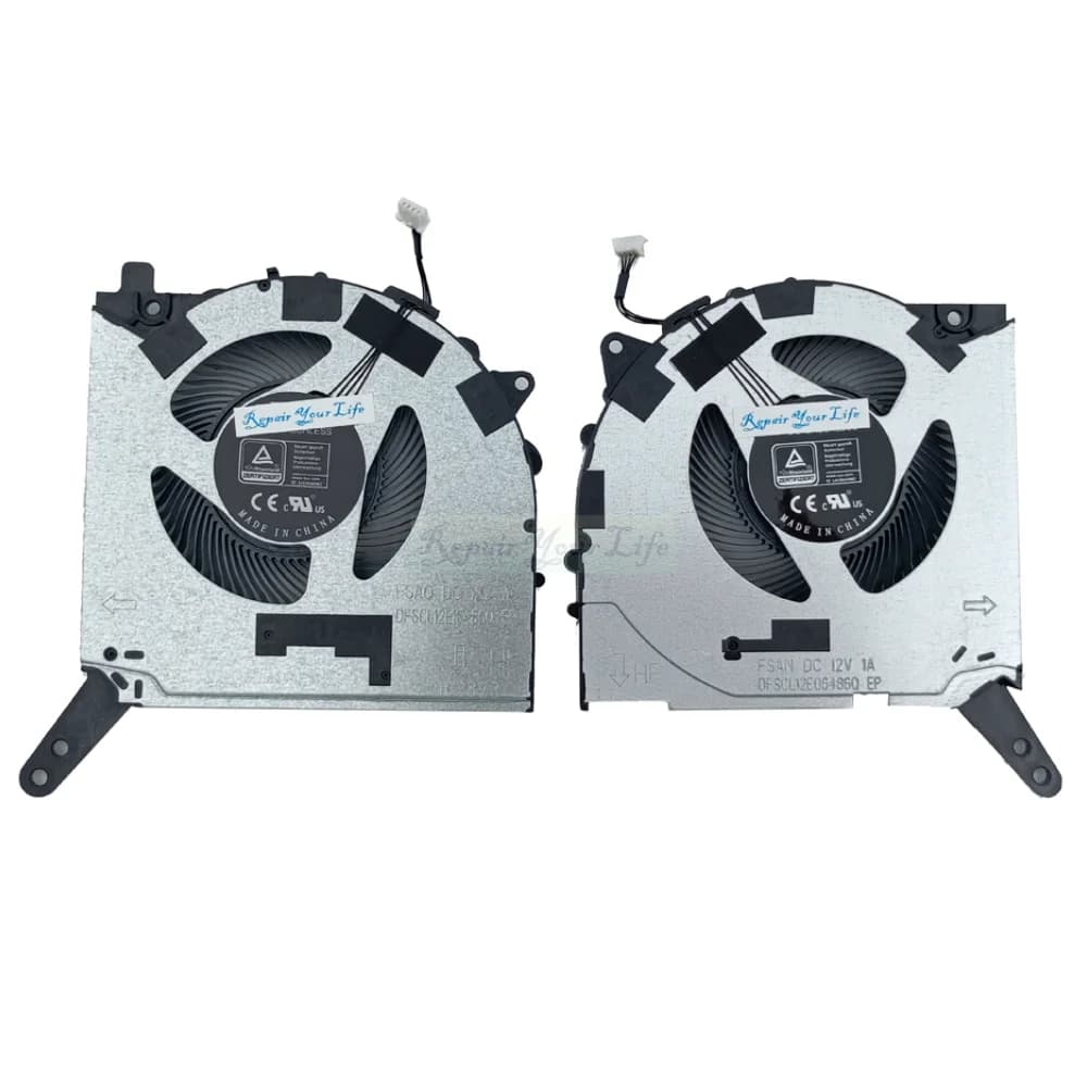 CPU GPU Cooling Fan for Lenovo Legion Y7000P IAH7 15IAH7H R7000P ARH7 2022 DC12V Gaming Notebook PC Cooler Radiator 5H40S20491