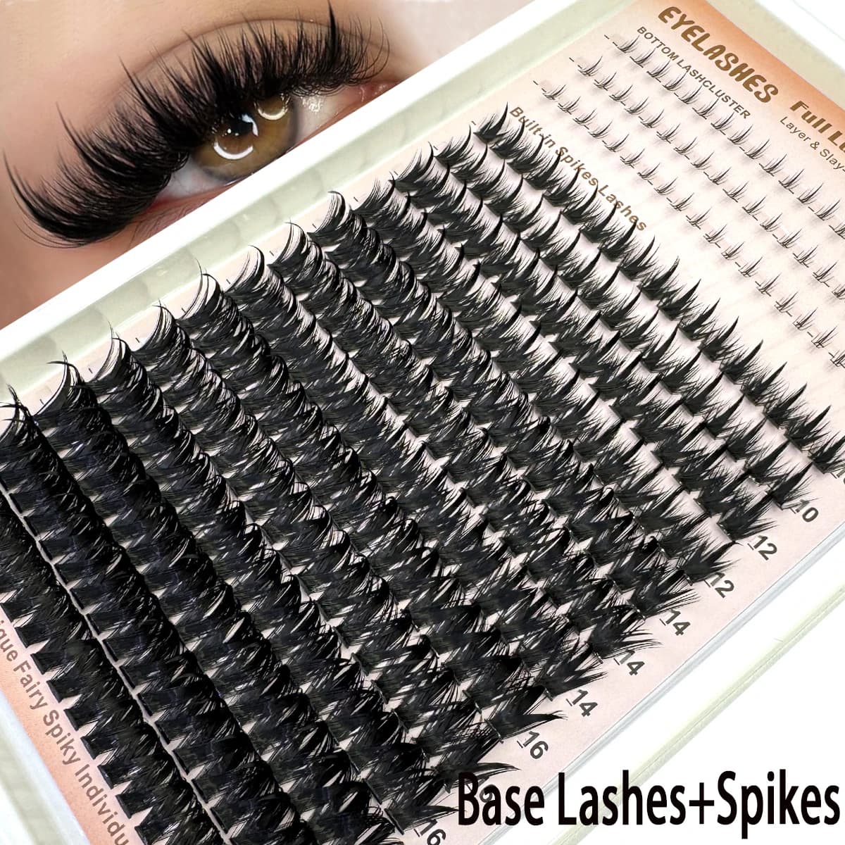 Eyelash Cluster Manga With Bits Extensions of Thin-grape eyelashes Eyelashes Smooth Souls Individual eyelashes Face Fairy