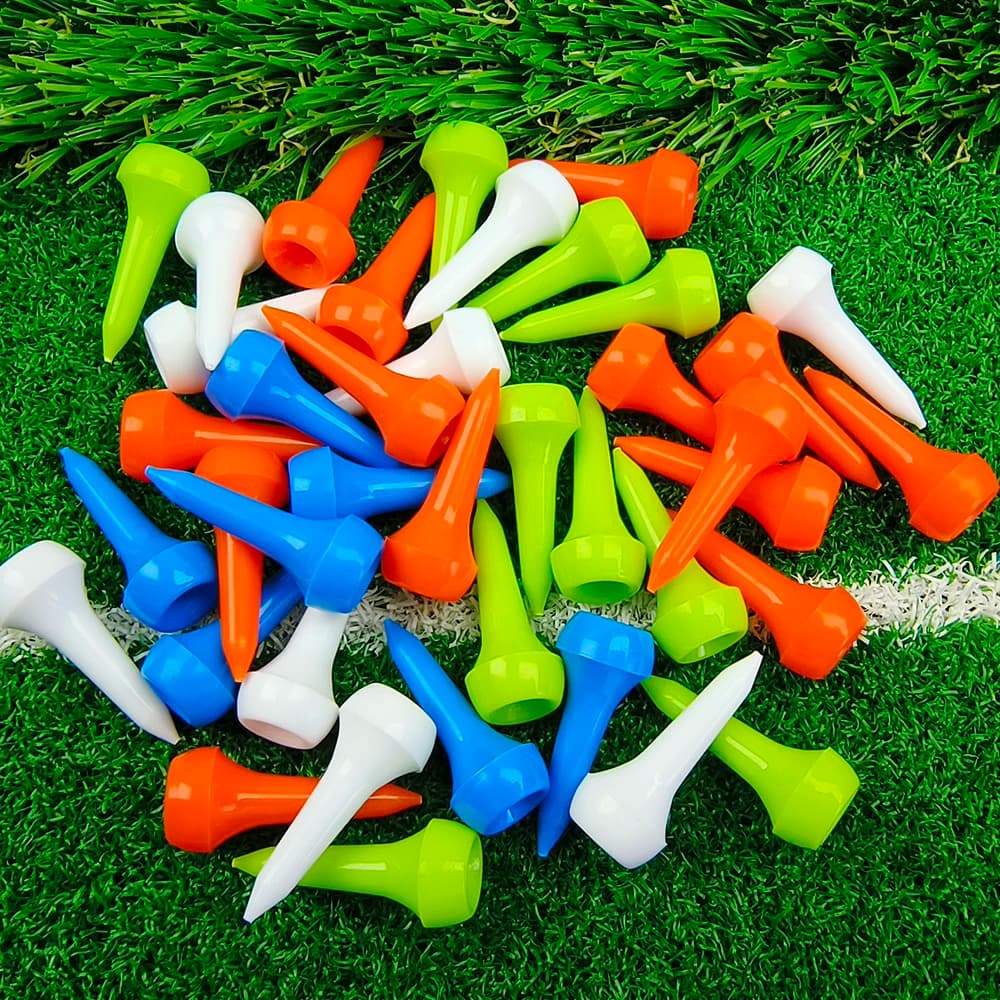 Porta palline da golf in plastica da 30 pezzi 34 mm 4 colori