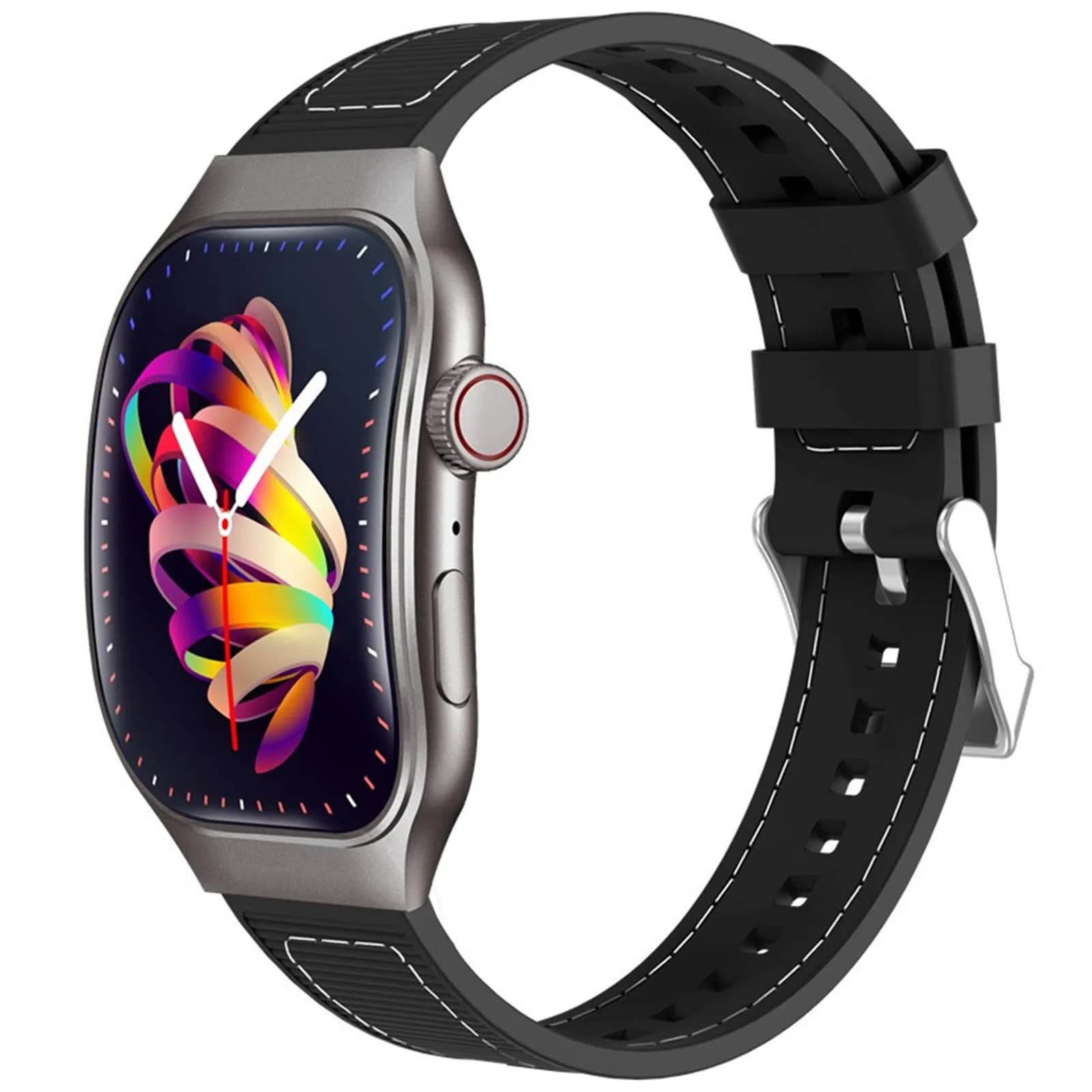 Smartwatch con Schermo Curvo HD, Chiamate Bluetooth, Monitoraggio Salute, Fitness Tracker, Previsioni Meteo, Braccialetto Sportivo per Uomini e Donne