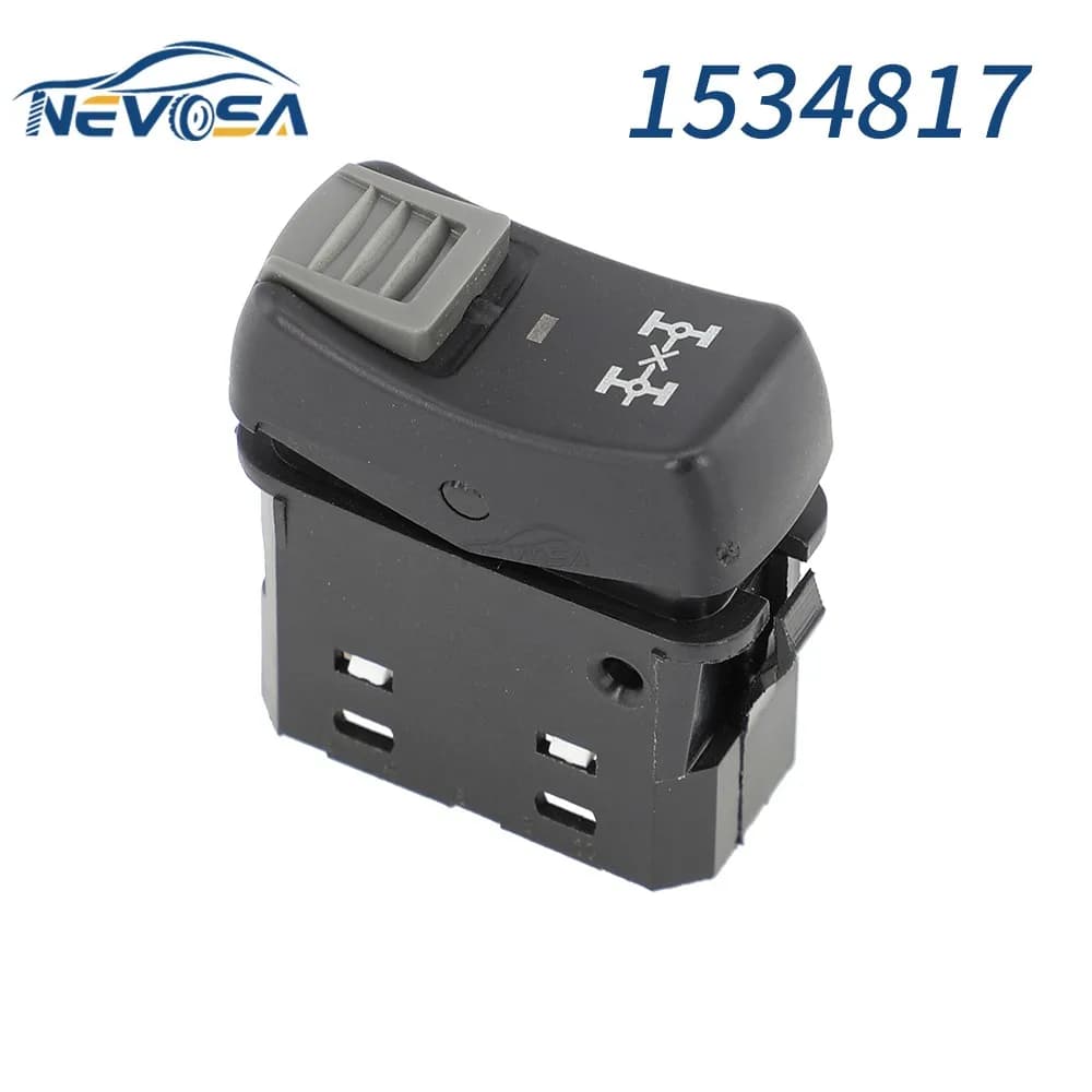 NEVOSA Per Scania 5 P Serie 2004-2016 1534817 Interruttore da pannello luminoso per camion Interruttore da PTO per finestra Pulsante multifunzione a 7 pin