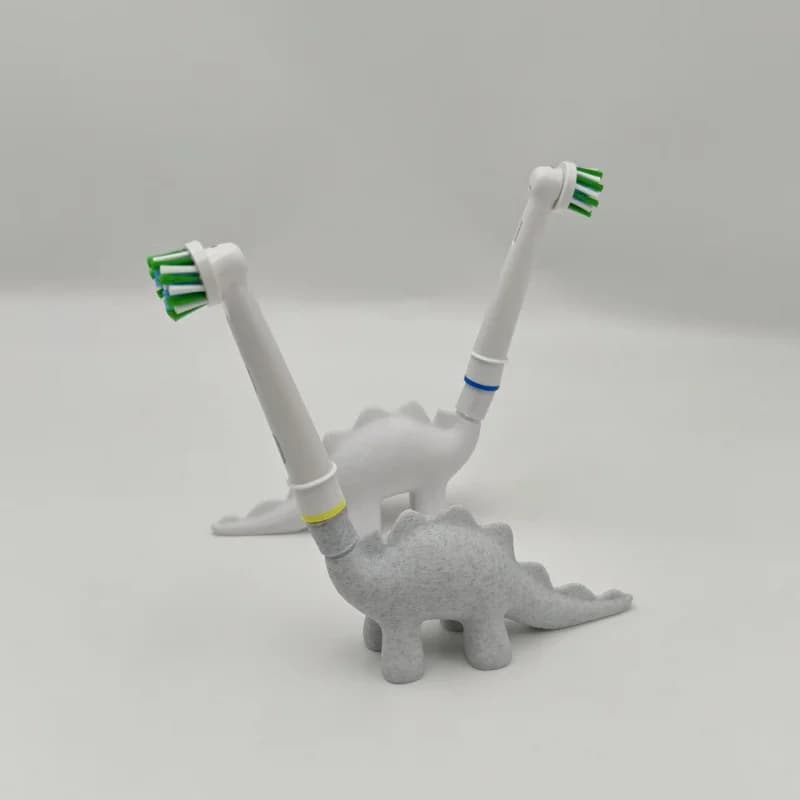 Dinosaur Shape Electric Toothbrush holder - Compatible with Oral-B Electric Brushes, No Power Supply