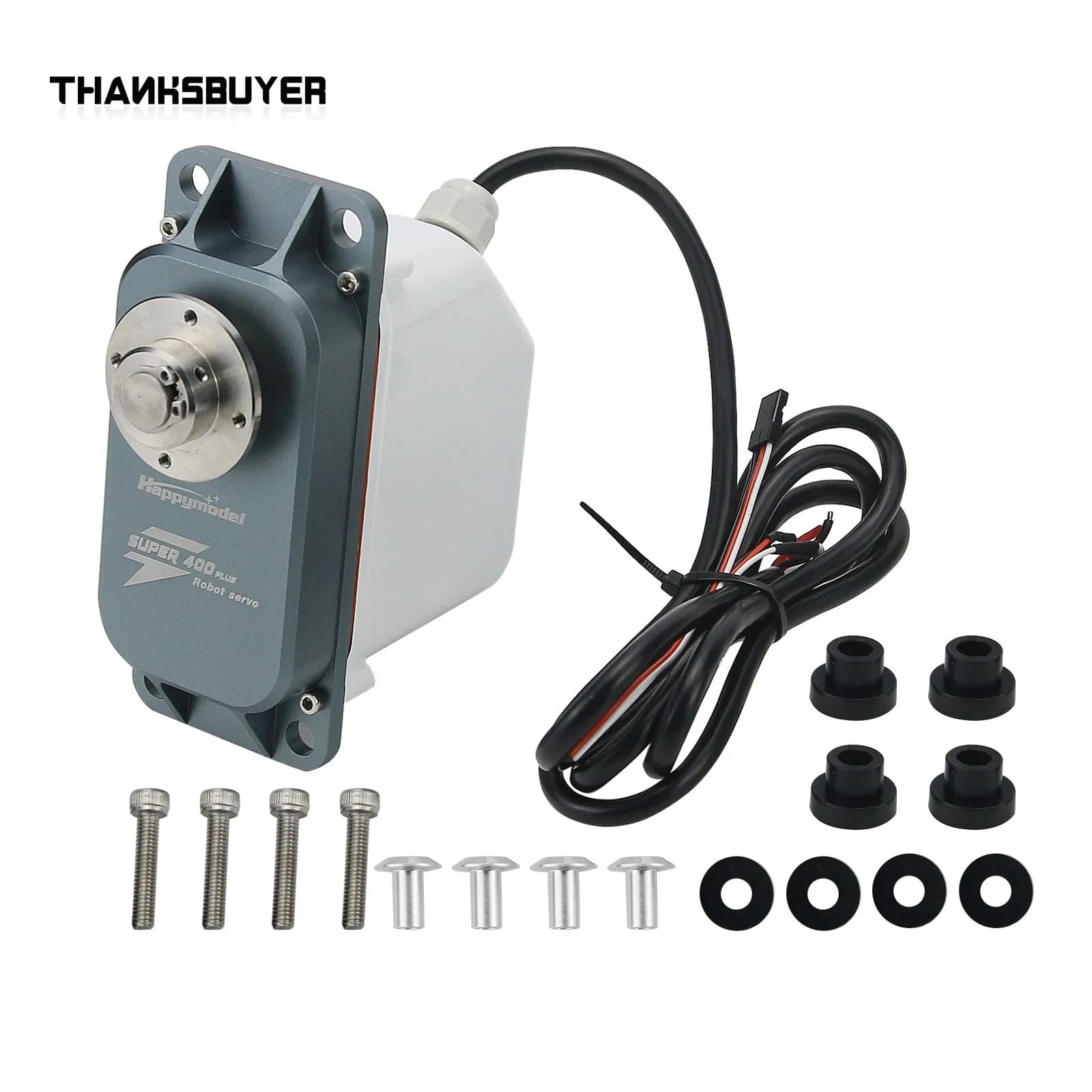 Happymodel Super400 Plus Super200 Plus Upgraded Industrial Servo High Performance Robot Servo PWM 300 Degrees