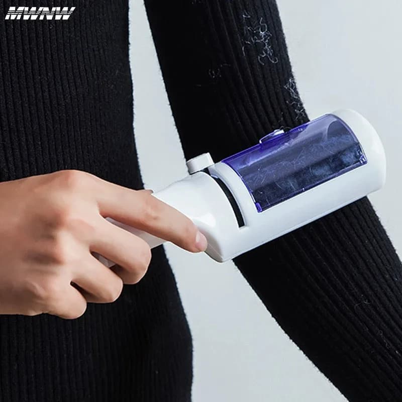 Spazzola Elettrostatica Portatile per Rimozione Pelucchi da Vestiti, Cappotti e Maglioni, Pulitore a Secco per Rimozione Pelucchi e Peli di Animali Domestici