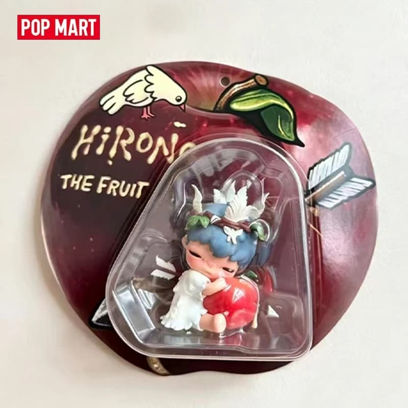 POPMART Hirono The Fruit Series Surprise Limited Edition Hanging Card Toys Mystery Box Kawaii Dolls Anime Figure Gift