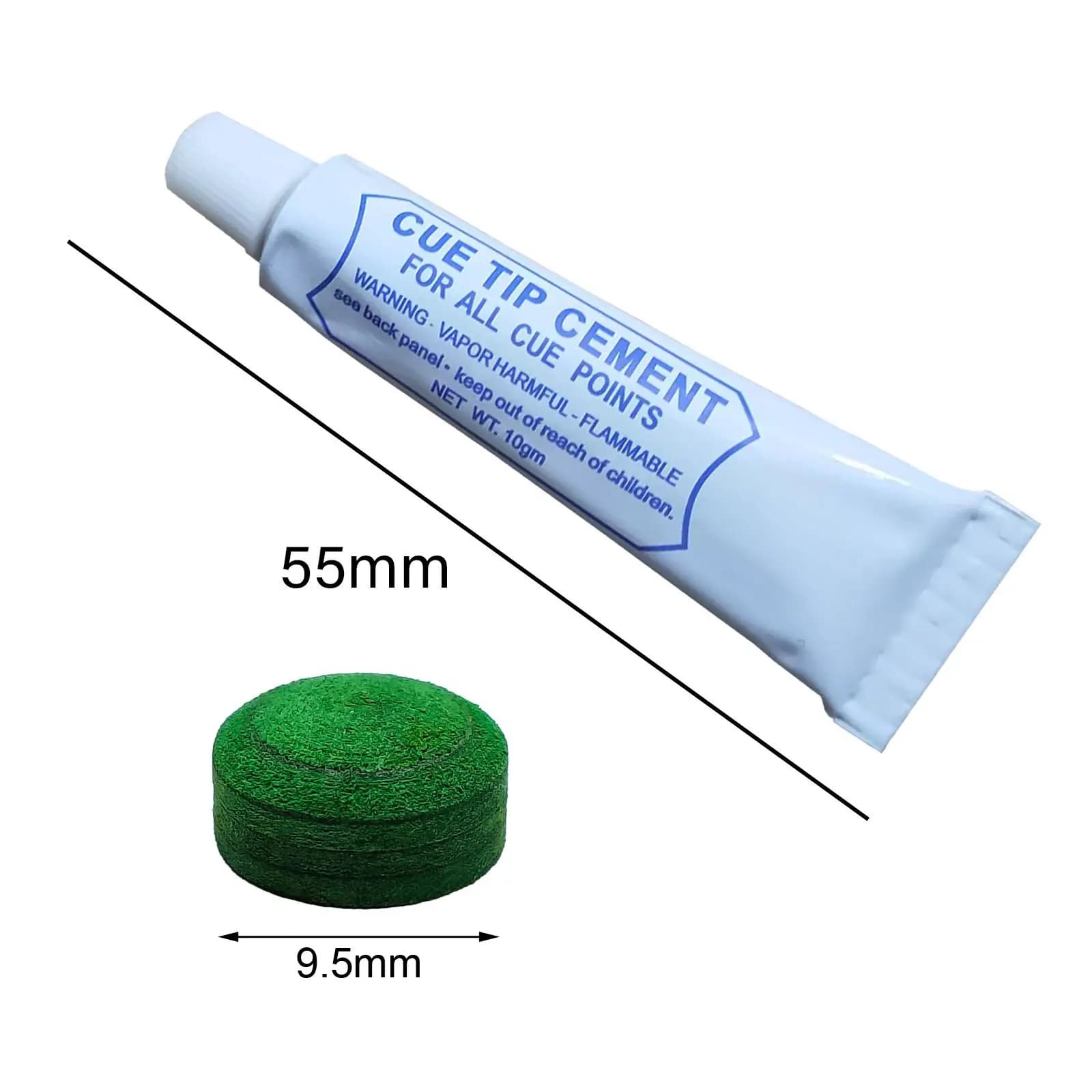 Kit di Riparazione per Punte di Stecche da Biliardo, Strumenti Multifunzionali per Riparare Punte di Snooker
