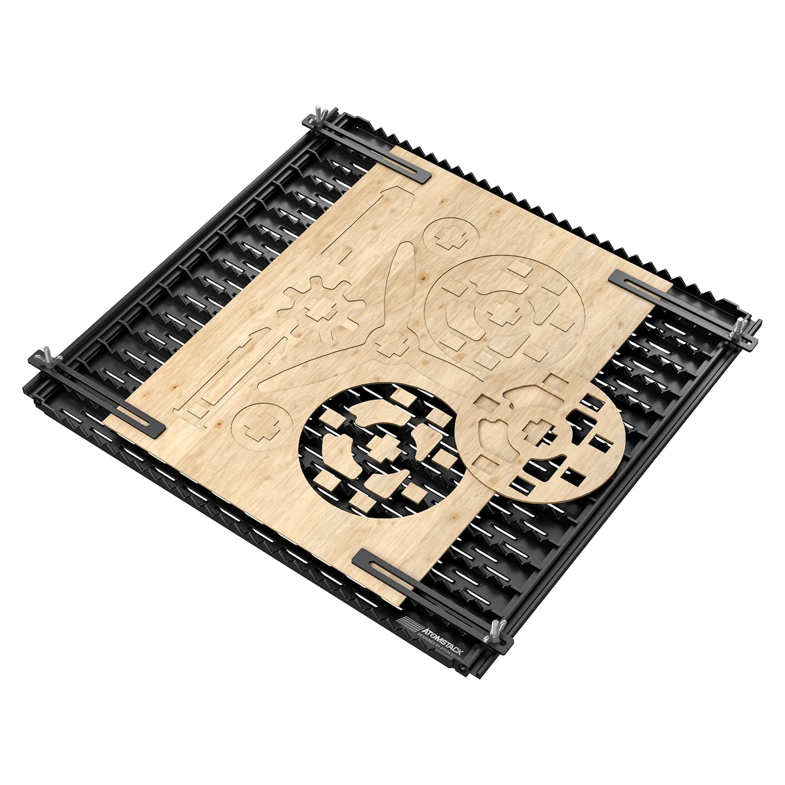 Set di pannelli di lavoro staccabili a matrice F3 con dispositivi Scheda di protezione pieghevole con taglio laser 850 * 460 / 425 * 460 mm