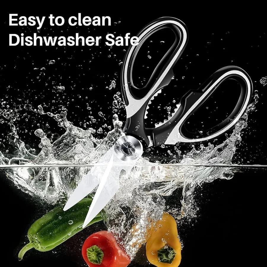 All-in-One Kitchen Helper | 2Cr14 Stainless Steel Multi-Purpose Kitchen Scissors