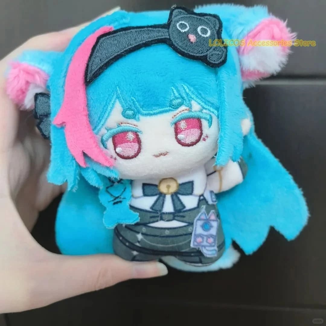 Game Neverness To Everness Mint Plush Doll Anime Stuffed Toy Keychain 10cm Cute Fluffy Pendant Mascot Birthday Gift Xmas