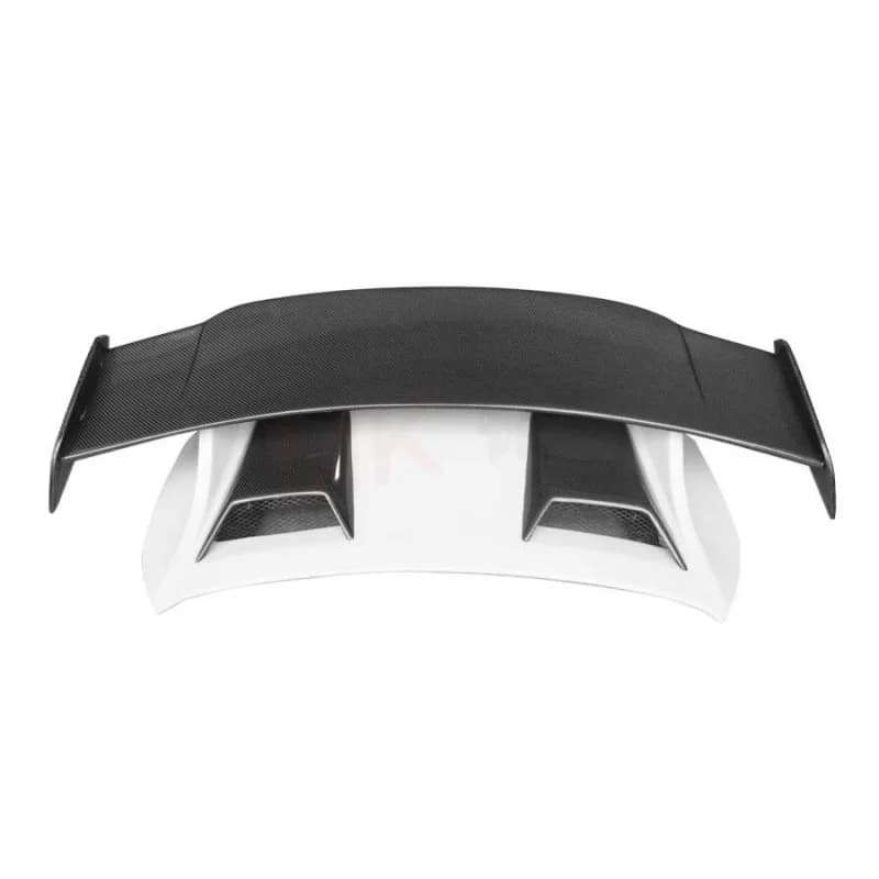 Adatto per Porsche 911 991 Diffusore posteriore ad ala fissa spoiler stile GT3 in fibra di carbonio