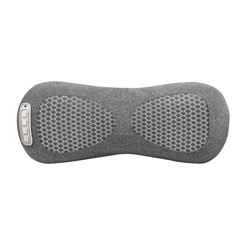 Breathable Neck Massager Pillow Quick-drying Vibration Massage Lumbar Support Pillow Rechargeable Ergonomic Neck Stretch Pillow