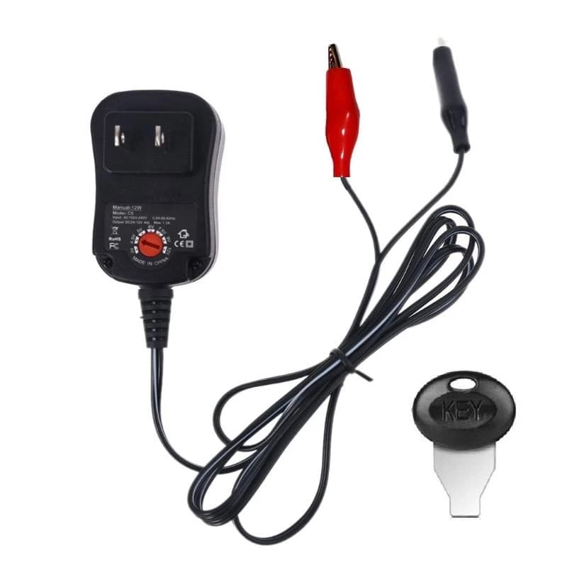 Adattatore alimentazione fai-da-te a 3 V 4.5 V 6 V 9 V 12 V AA AAA C formato D Eliminatore batteria per giocattoli
