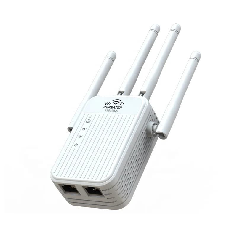 Estensore router Wi-Fi di rete a lungo raggio Ripetitore di segnale wireless Presa 1200M Ripetitore Wifi Estensore di portata Wifi