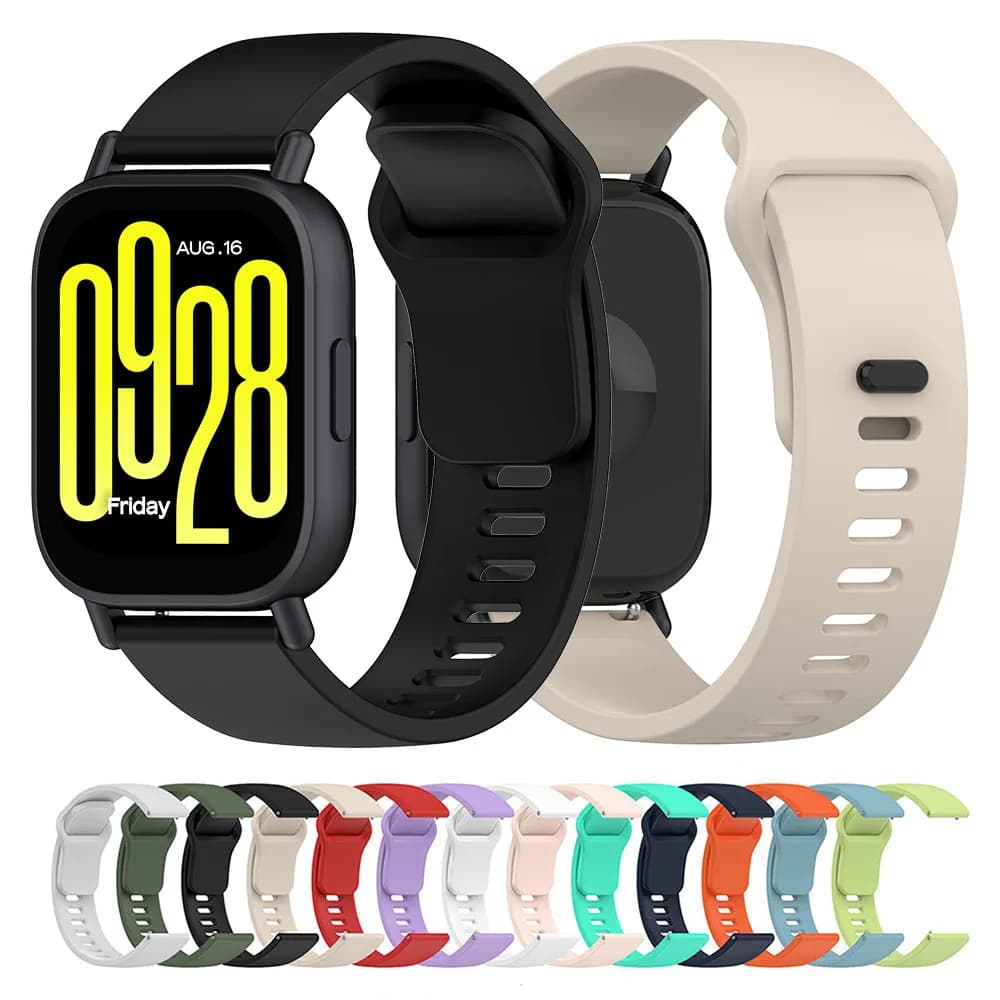 22mm Silicone Strap For Redmi Watch 5 Active/Lite Smart Watch Band