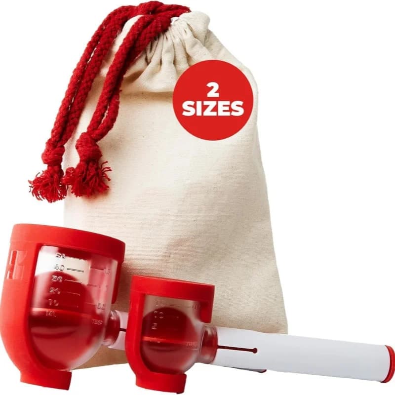 Protein Powder Scoop Funnel Mess-Free Scoop Funnel for Powder Pre Workout Protein Shakes Baby Formula and More No Spill