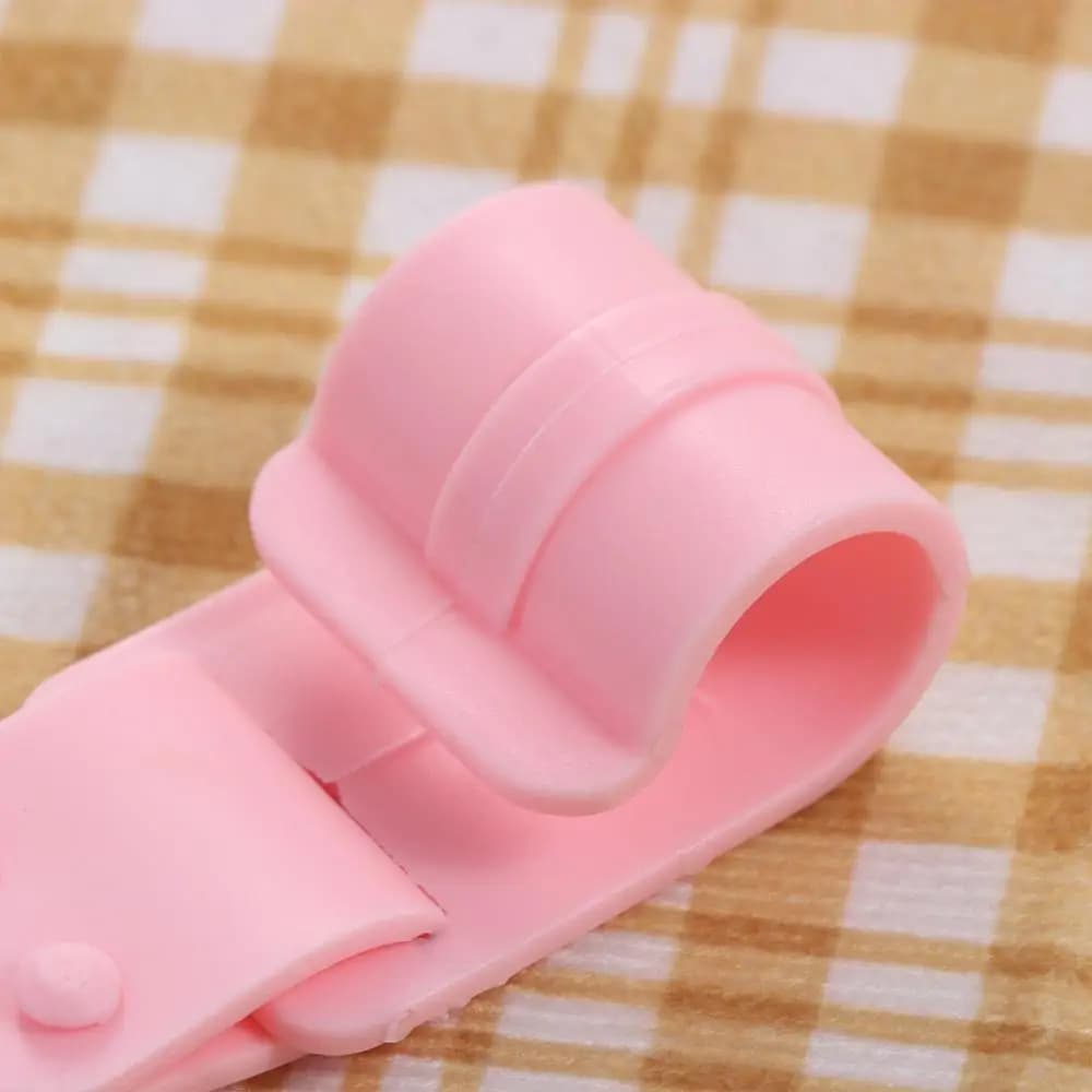 Hanging Ring Children's Bed Pull Ring Bed Accessories Plastic Learn To Stand Hand Pull Ring Creative Solid Color