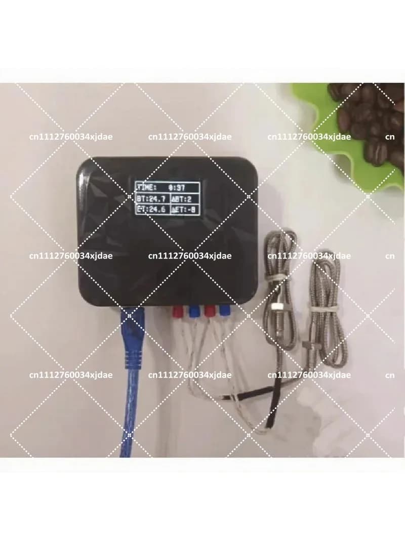 Artisan Intelligent Dual Channel Thermometer Displays Real-Time Curve for Baking Coffee Beans