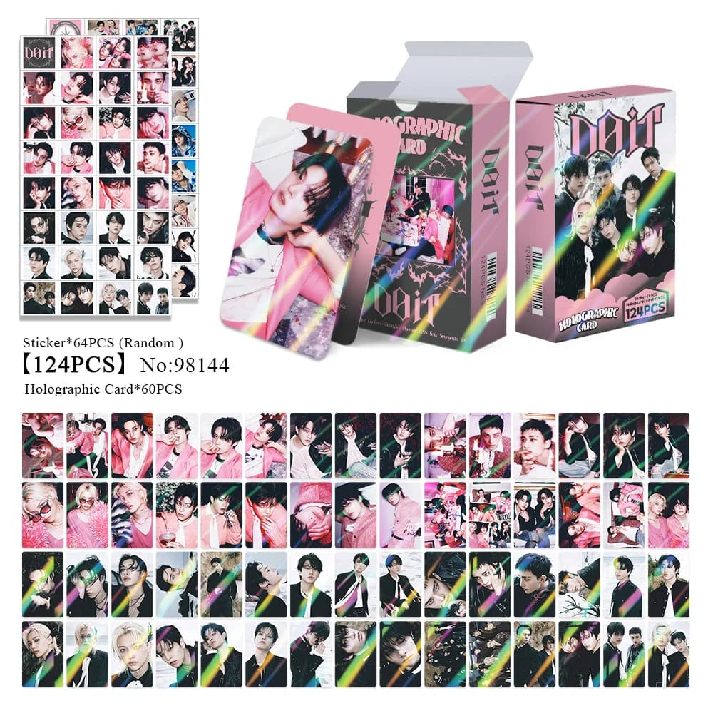 SKZOO Stray Kids Mini album DO IT Piccola carta Kpop124 Stelle circostante Bangchan Leeknow Hyun Jin Collezione Lomo Card Fan Gift
