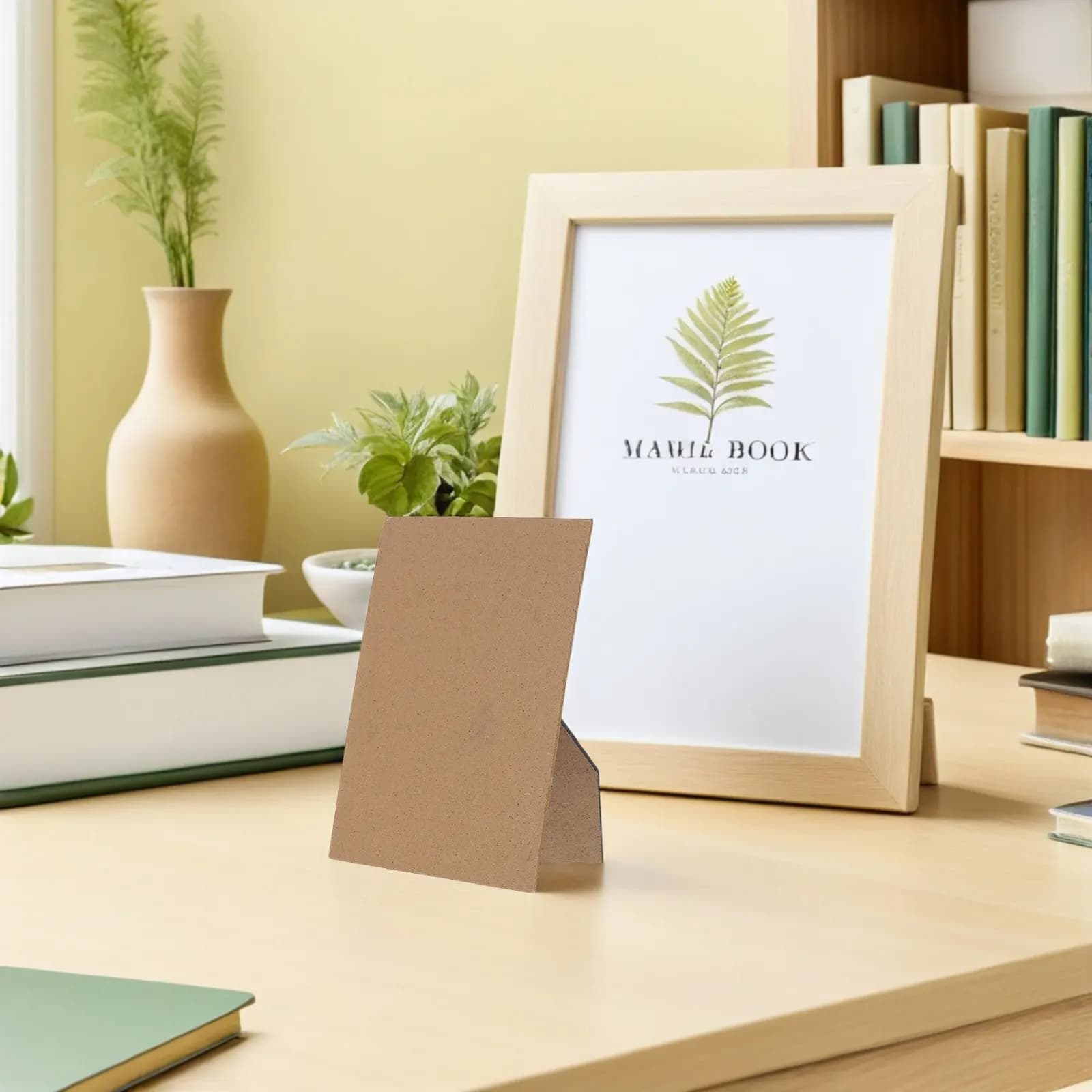 Set di 3 Supporti per Cornici da Tavolo, Altezza 5 Pollici, Supporto per Cornici Fotografiche ad Alta Resistenza, Esposizione Stabile e Verticale per Casa e Ufficio