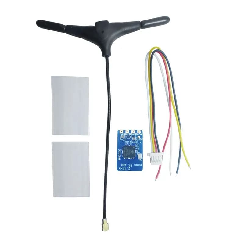 Ricevitore A63T-ELRS RX NANO Expresslrs con antenna a T, supporto Wi-Fi per aggiornamento, per droni da corsa a lungo raggio