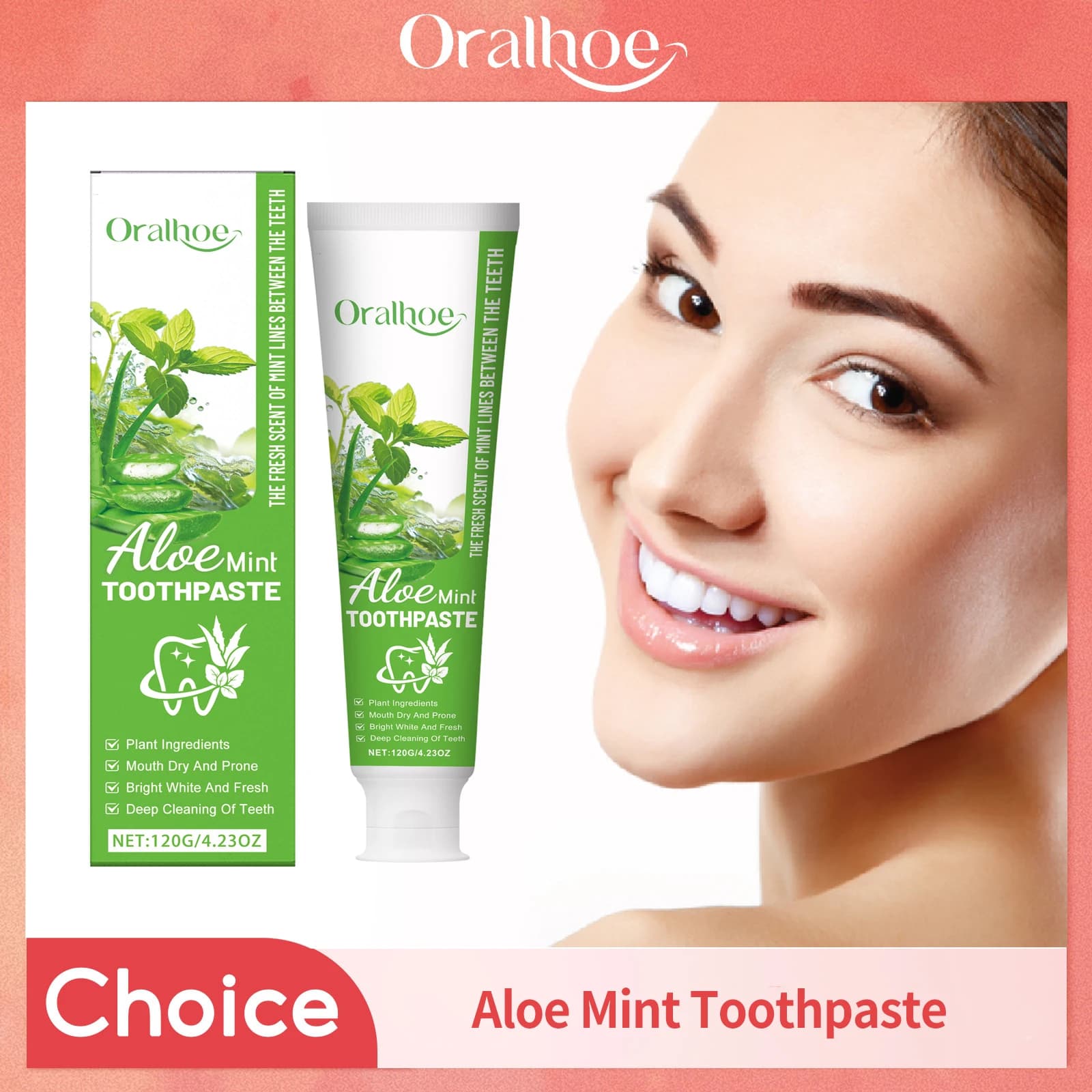 Aloe Vera Whitening Toothpaste Remove Yellowing Teeth Stain Calculus Repair Decay Fresh Oral Gentle Cleaning Brighten Toothpaste