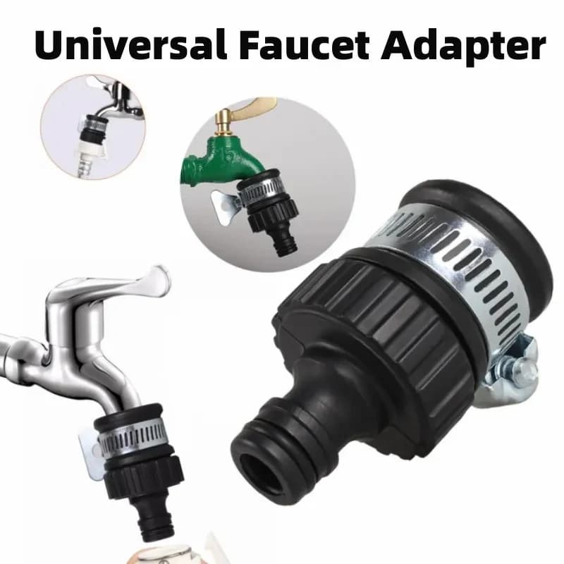 Adattatore per Rubinetto da 16mm, Connessione Rapida Universale, Giunto di Conversione per Rubinetto da Giardino per Irrigazione Agricola