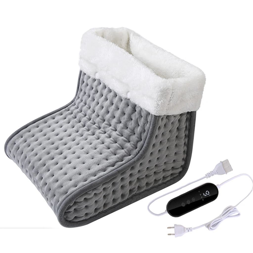 Coperta elettrica integrata per la casa con spegnimento automatico, scaldapiedi lavabile, scaldapiedi multiuso staccabile