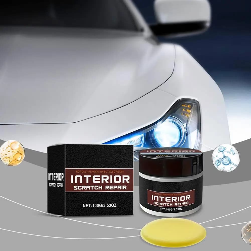Ristrutturazione Elimina i graffi Cera per la cura della vernice dell'auto Cera per la pulizia profonda Cera per interni auto per la lucentezza Ripristino Accessori Para Auto