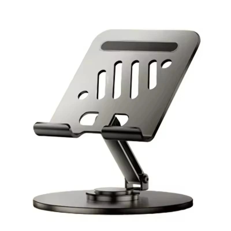 Tablet Desk Mobile Phone Holder Stand Foldable Lazy Bracket Adjustable Alloy Aluminum Desktop Mount For iPhone iPad Samsung