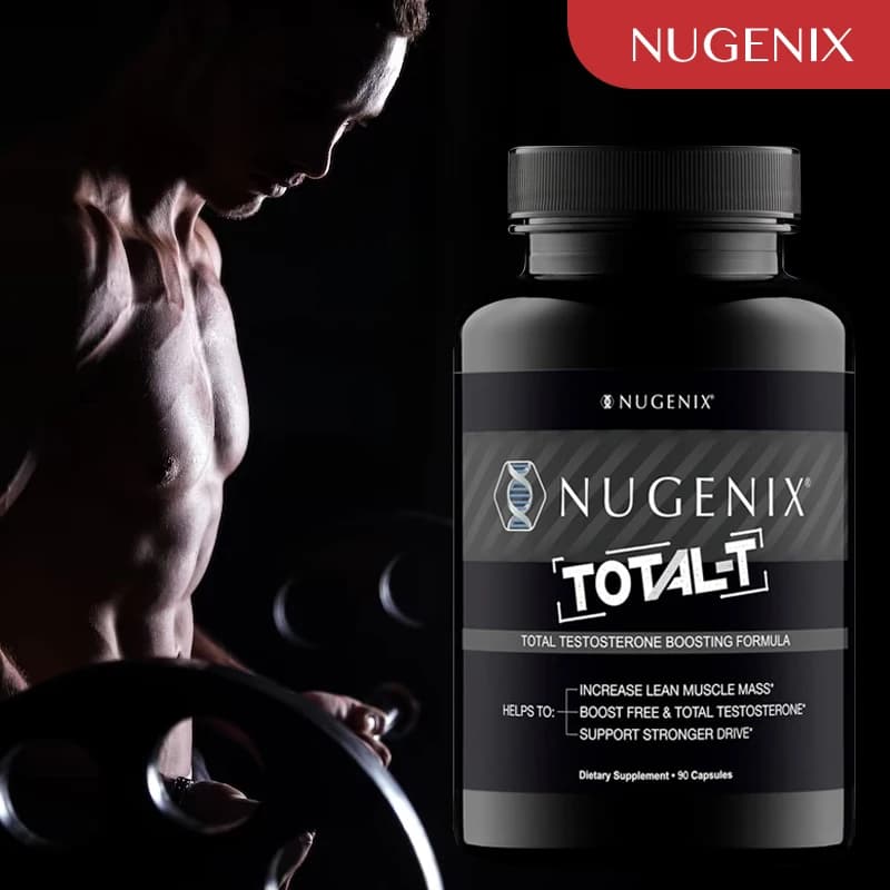TOTAL-T - Improves strength and muscle growth, booster supplement for man testosterone - 90 capsules
