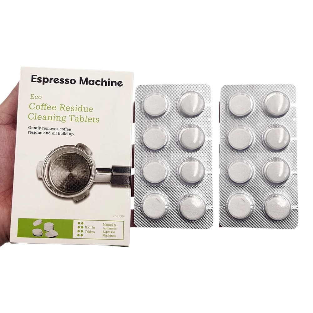 Espresso Machine Cleaning Tablets 2 x 8 Pieces 16 Total Compatible for Breville For Sage BES900 BES920 BES980 Series
