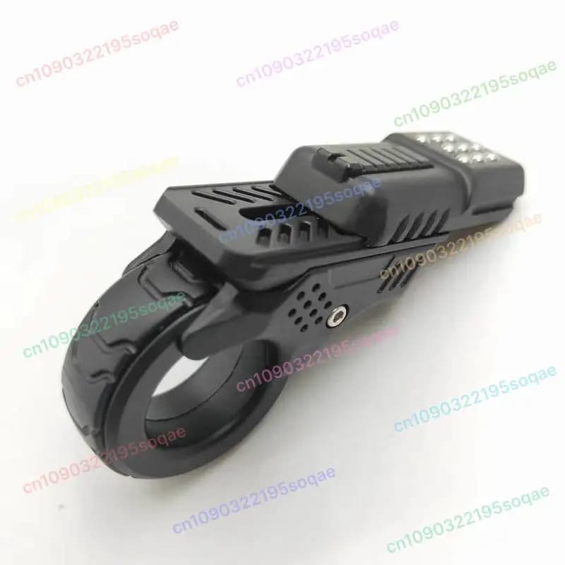 stock Zoom Lega Cricchetto Ruota Fidget Anello EDC Haptic Slider Fidget Spinner Multifunzione Metallo Fidget Toys