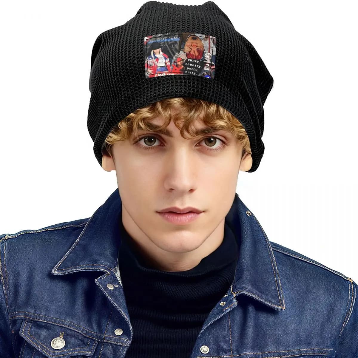 Beyonce Cowboy Carter Tour Warm Fleece-Lined Cap Fashion Bonnet Hat Autumn Winter Outdoor Beanies Hats for Unisex Adult