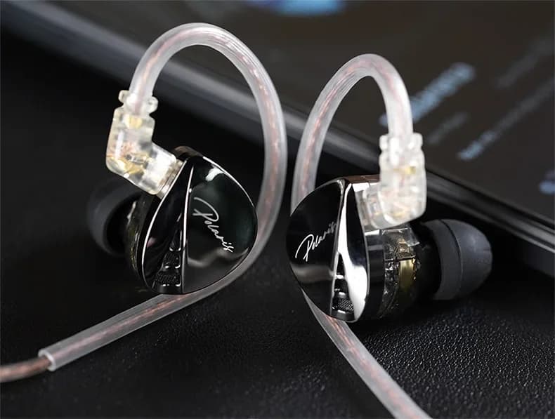 CCA Polaris IEM Auricolari HIFI Bass Auricolari Monitor Interruttore di sintonizzazione a 4 livelli Cuffie Sport Stereo Cuffie con riduzione del rumore
