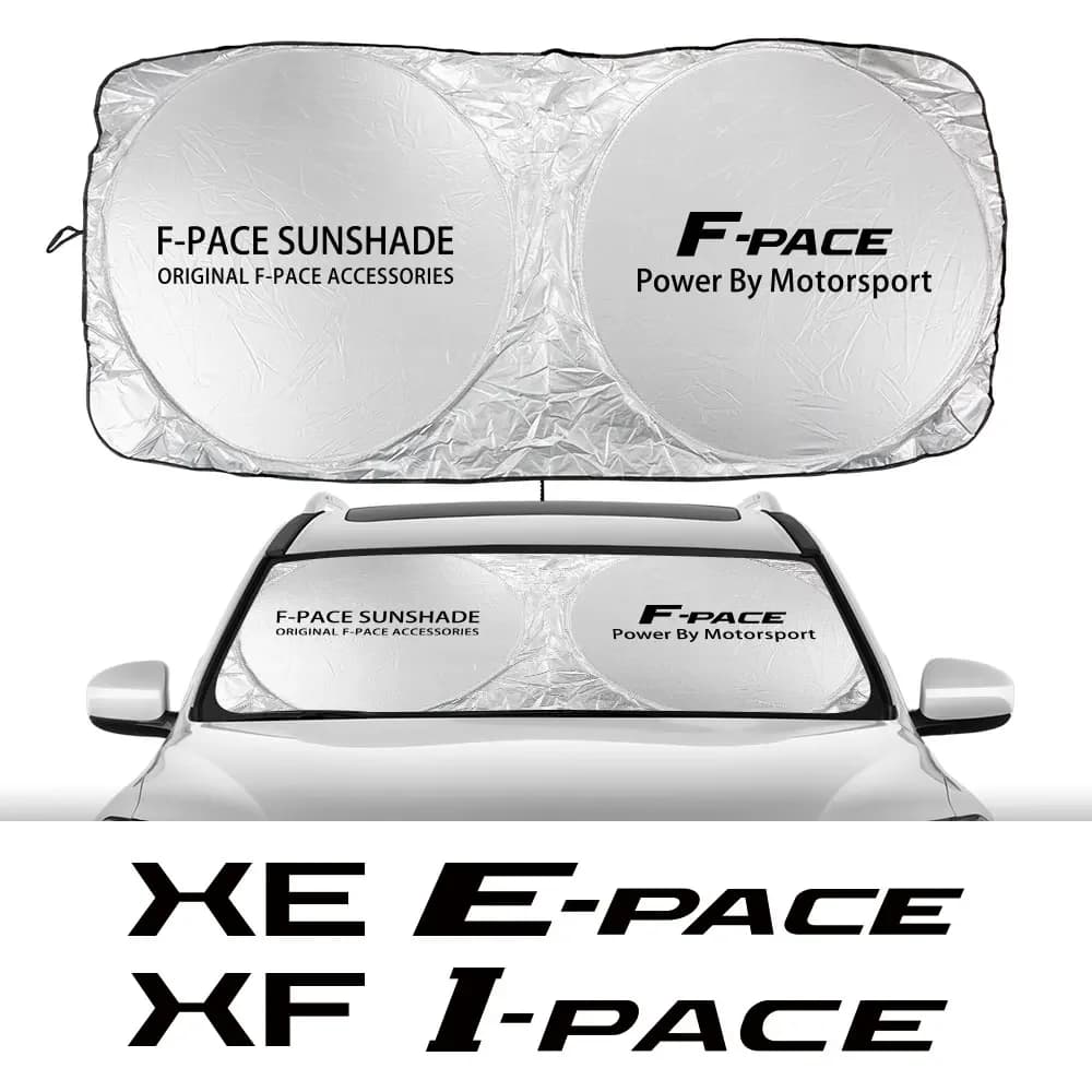 Auto Parabrezza Parasole Copertura Della Protezione Auto Ombrellone Accessori Per Jaguar F-pace XF XE XJ I-pace E-pace JS-Racing XK SV SR