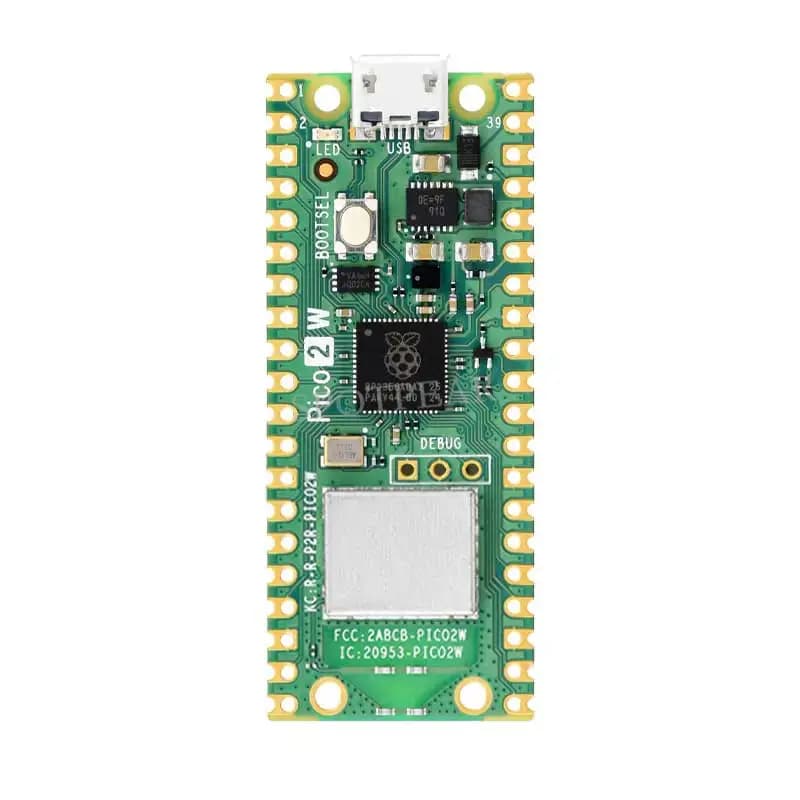 Raspberry Pi RP2350 Pico2W Pico 2 W ARM Cortex-M33 E RISC-V Hazard3 Wi-Fi4 Bluetooth5.2 CYW43439