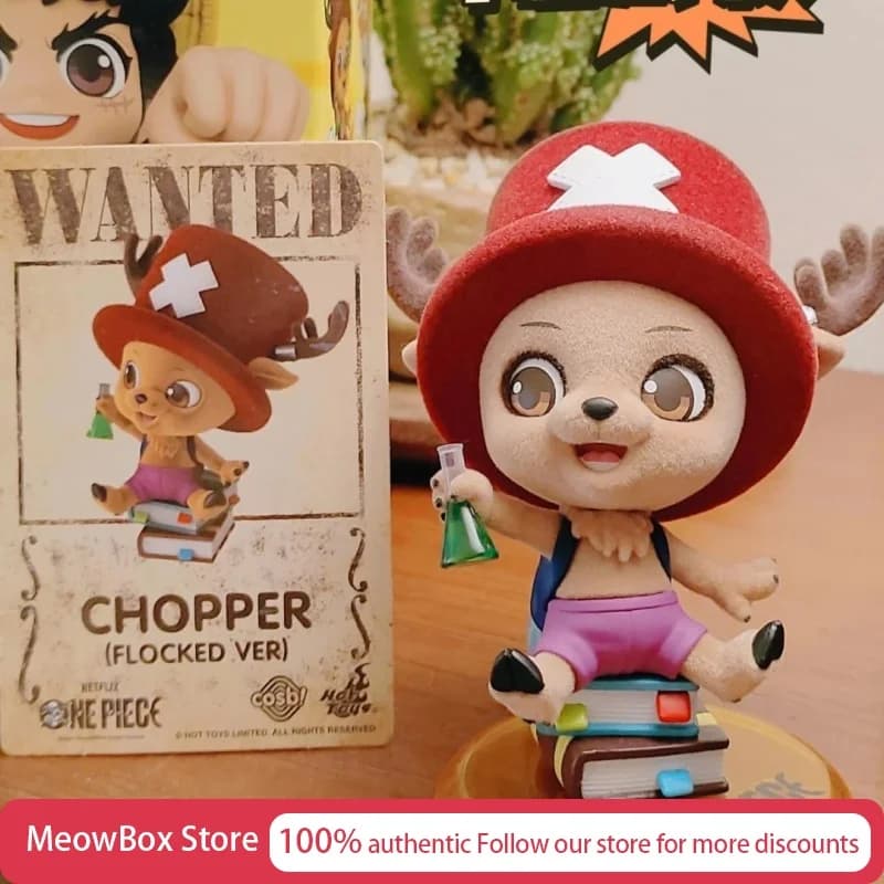 Genuine Hot Toys One Piece Cosbi Mini Figure Blind Box Trendy Toy Cartoon Collectible Anime Gift For Mystery Boxes Hippers Doll