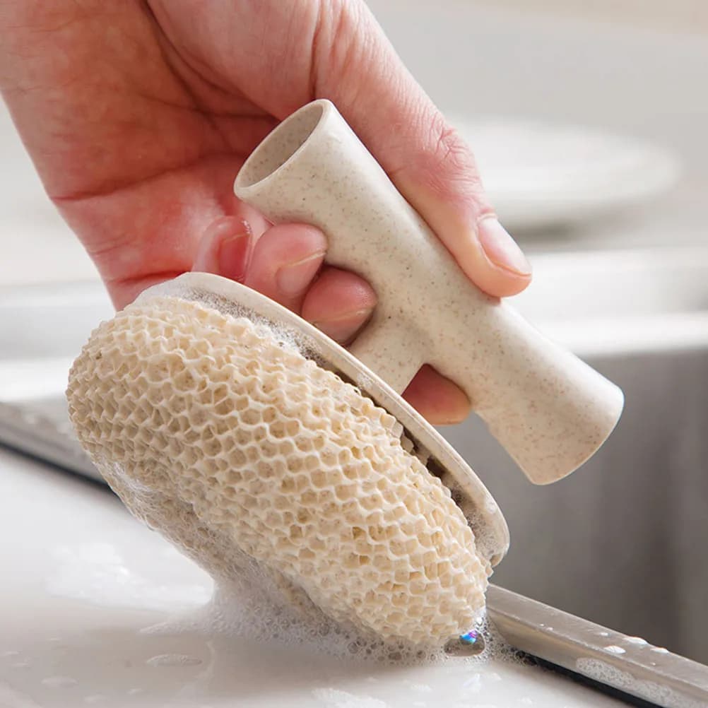 5Pcs Heavy Duty Cleaning Brush Short Handle Multifunction Kitchen Cleaning Brush for Bowl Glass Sink Hard-to-Reach Spots Time