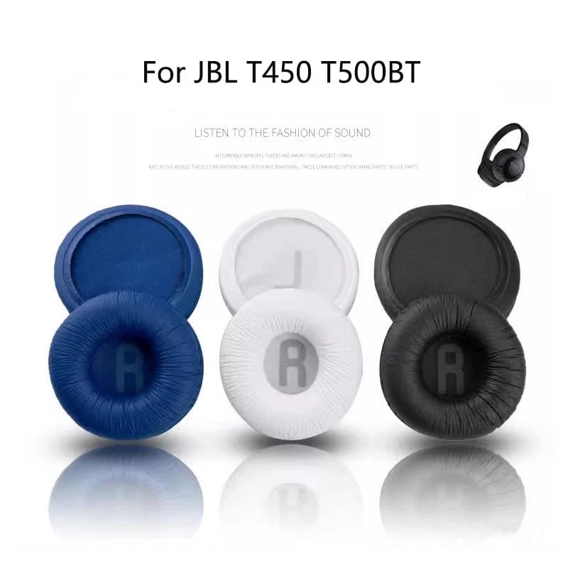 Replacement Ear Cushions Pad Covers for JBL Tune600 T500BT T450 T450BT JR300BT TUNE510BT TUNE660NC Headphone 70mm