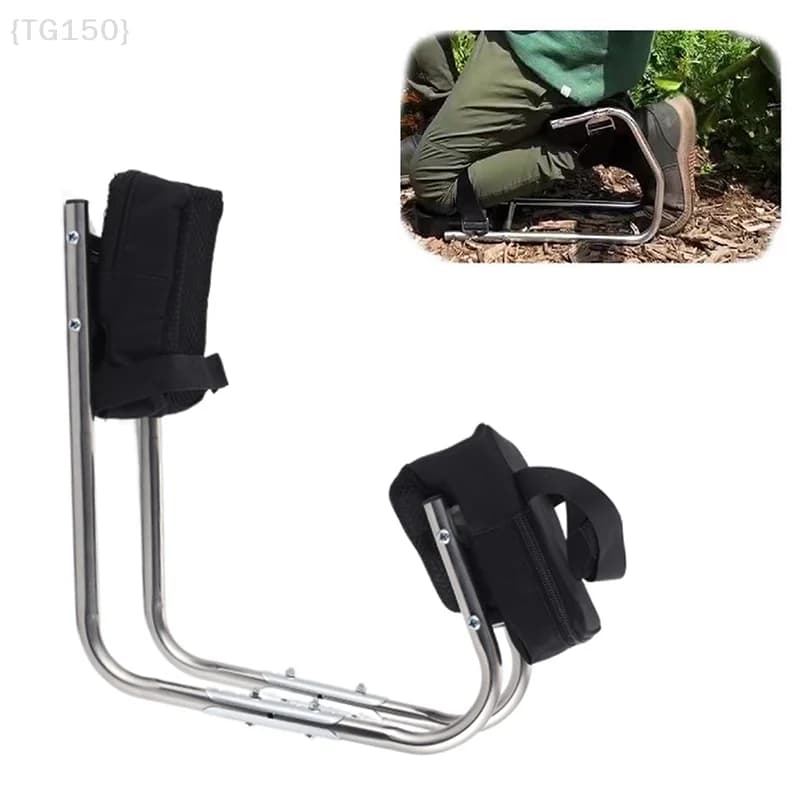 【F2-TG150】Sgabello da Giardino Portatile - Cuscino Protettivo per Ginocchia, Strumento Ergonomico per Lavori Agricoli e Giardinaggio