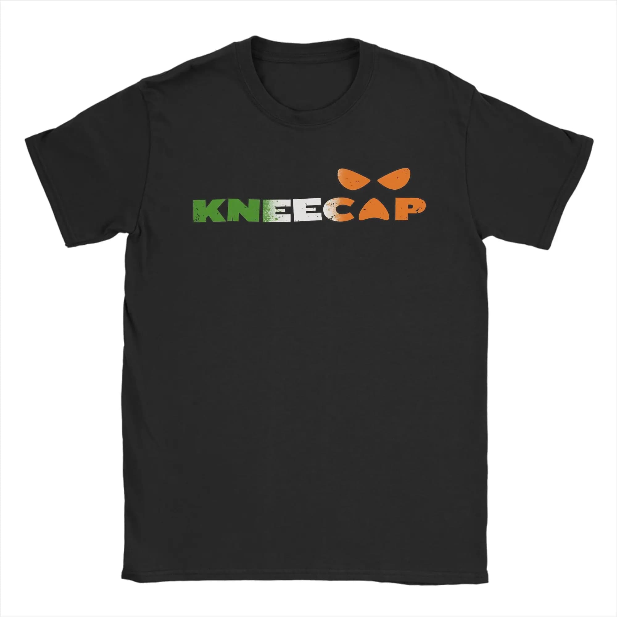 T-shirt KneeCap Belfast Irish Gaeilge Republican per uomo, 100% cotone, fantastica maglietta con scollo a O, abbigliamento a maniche corte