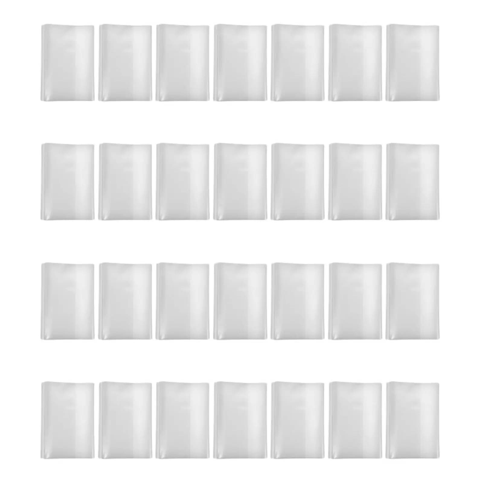 30 copertine trasparenti per libri A4, custodie in plastica trasparente, protezioni impermeabili per quaderni, copertine per diari, agende, quaderni di esercizi