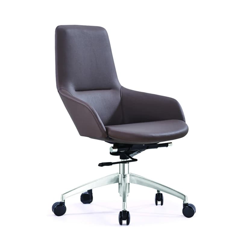 Sedia da Ufficio Girevole Moderna, Sedia da Gaming Ergonomica in Pelle PU Confortevole per Computer e PC
