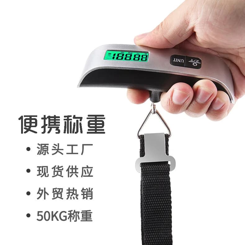 Portable Portable Scale Hook Scale Fishing Electronic Hook Luggage Express Handheld