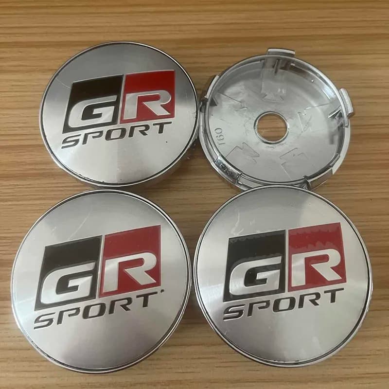 4 Pezzi 56mm 60mm GR Adesivi Coprimozzo per Cerchi Auto Accessori Universali