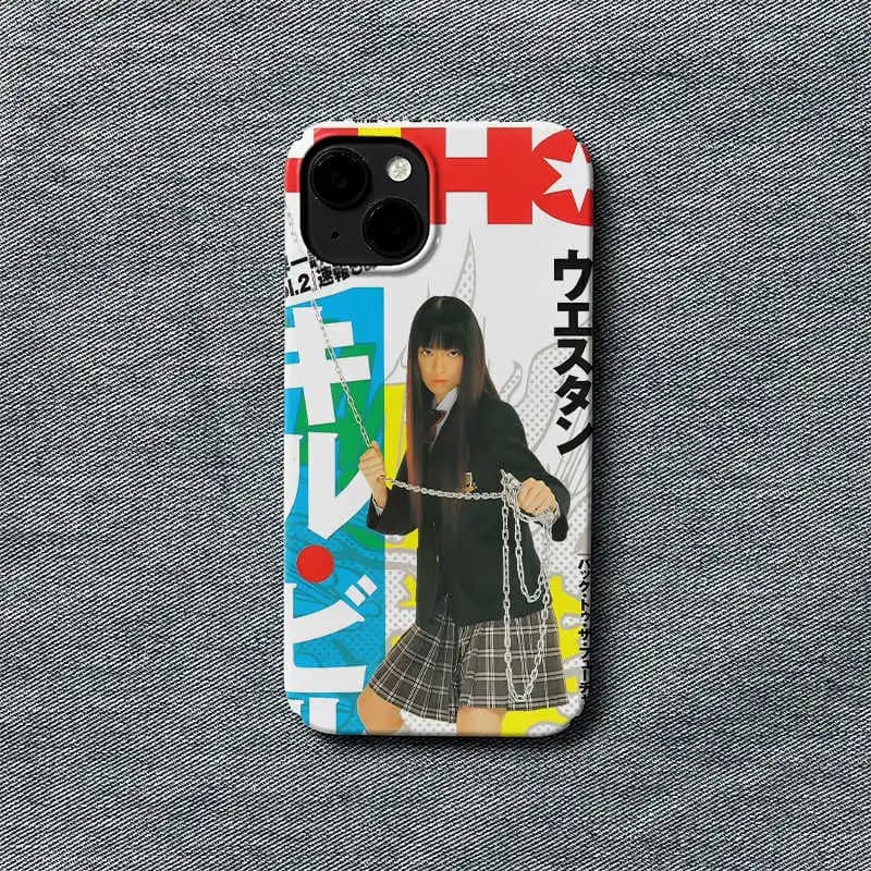 Japanese Korean Cute Girl Phone Case for IPhone 17 Air 16 E 15 14 13 12 11 Pro Max Xr Xs 8 7 Plus Uniform Girls Y2k PC Cover