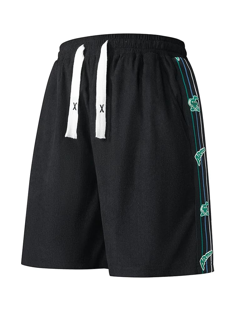 Basketball shorts men's loose one-fifth length sportswear polyester fiber casual fashion style summer lightweight new item